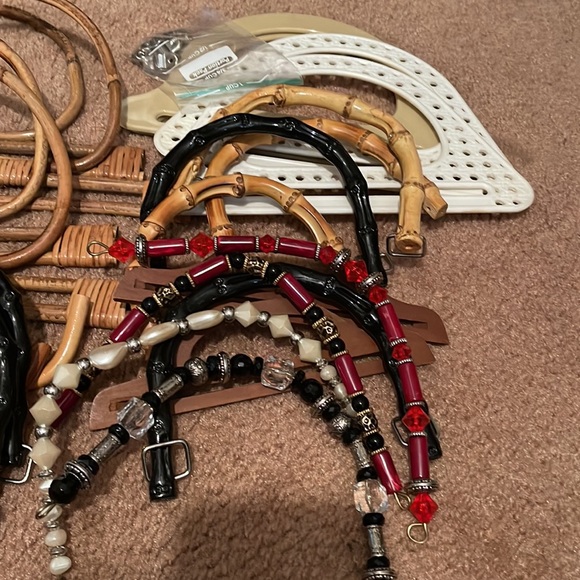 Crafters purse handles homemade purses bags - Picture 3 of 3